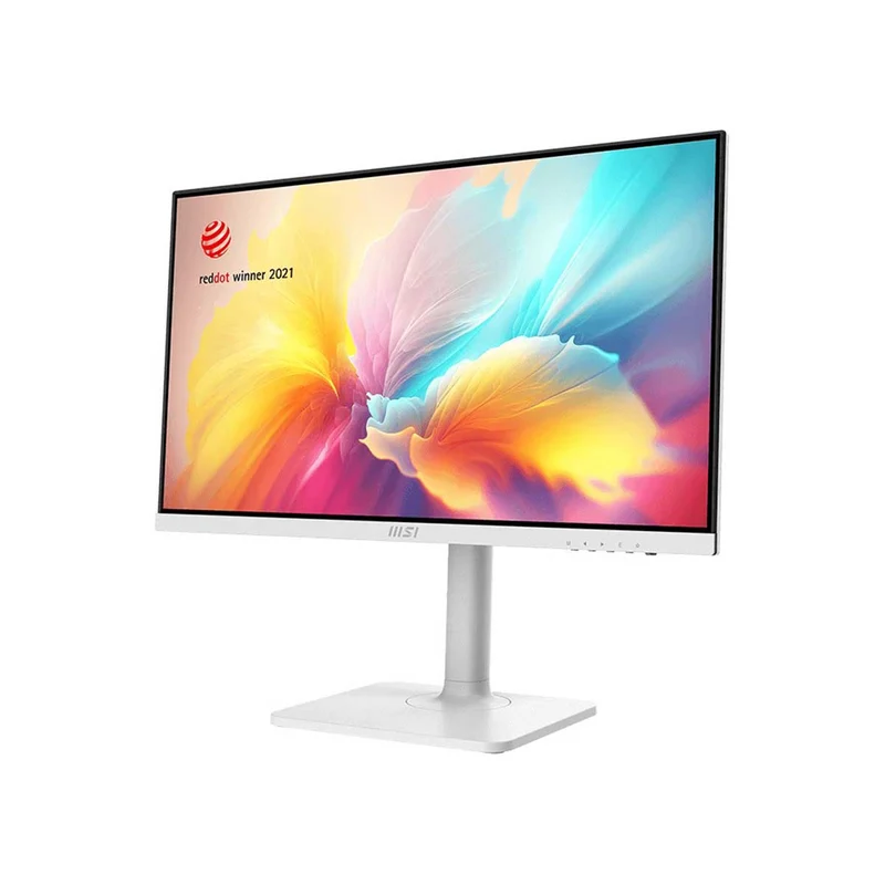 MSI Modern MD2412PW 23.8" FHD IPS 100HZ 1MS MPRT 4MS GTG Business Productivity Monitor (White)