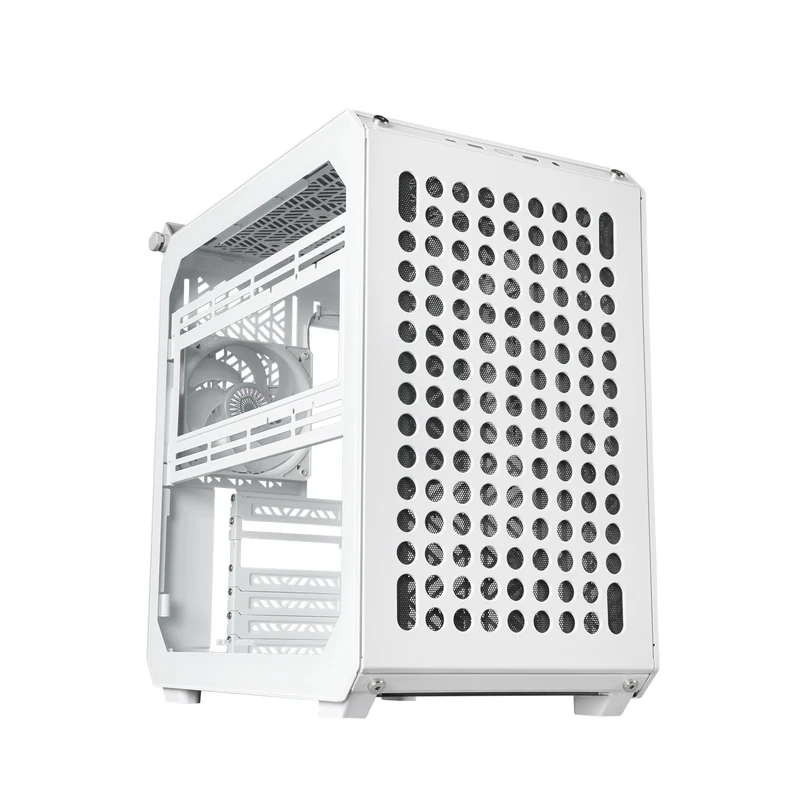 Cooler Master Qube 500 Flatpack Small High Airflow Mid-Tower ATX Customizable Gaming PC Case