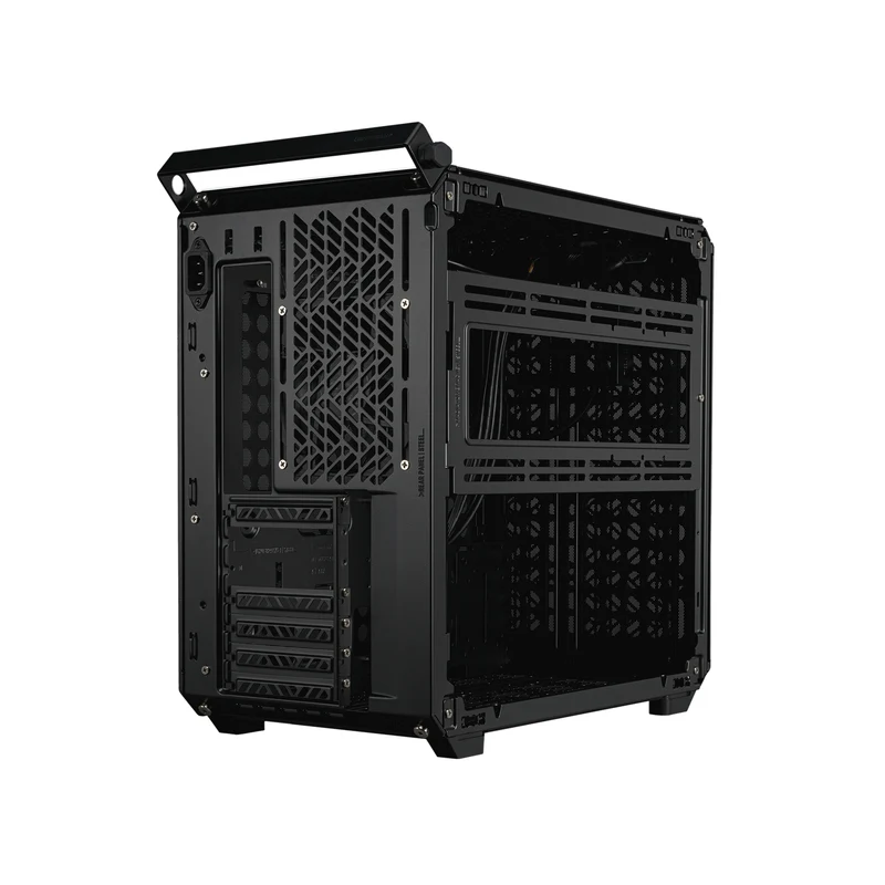 Cooler Master Qube 500 Flatpack Small High Airflow Mid-Tower ATX Customizable Gaming PC Case