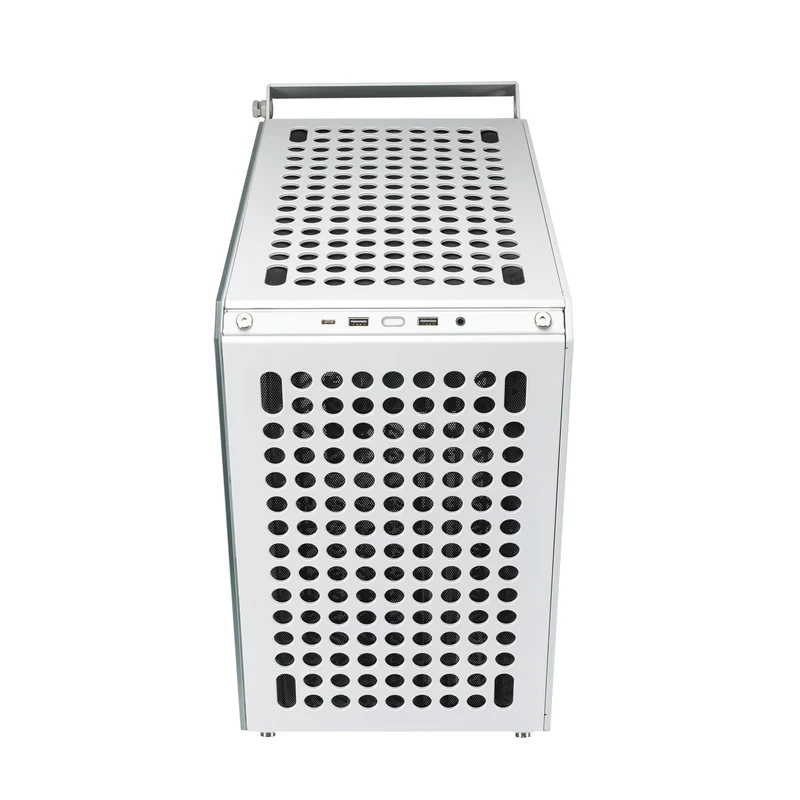 Cooler Master Qube 500 Flatpack Small High Airflow Mid-Tower ATX Customizable Gaming PC Case