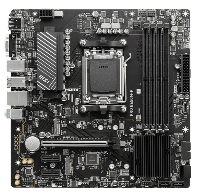 MSI Pro B650M-P AMD Motherboard