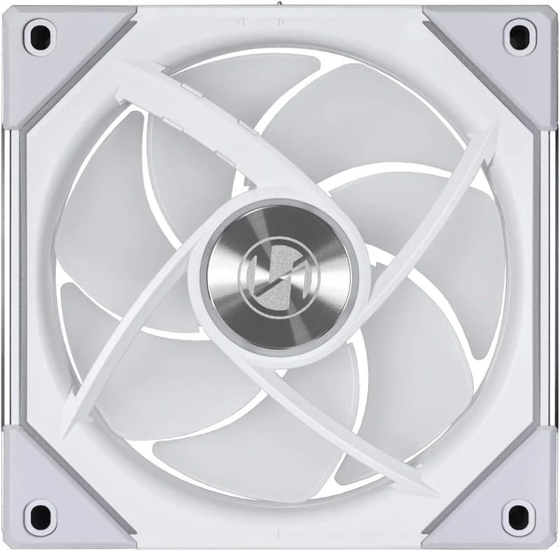 Lian Li Uni Fan SL-Infinity 120 RGB Revolutionized Daisy-Chain ARGB Fan With Controller (Triple Pack) (WHITE) (UF-SLIN120-3W)