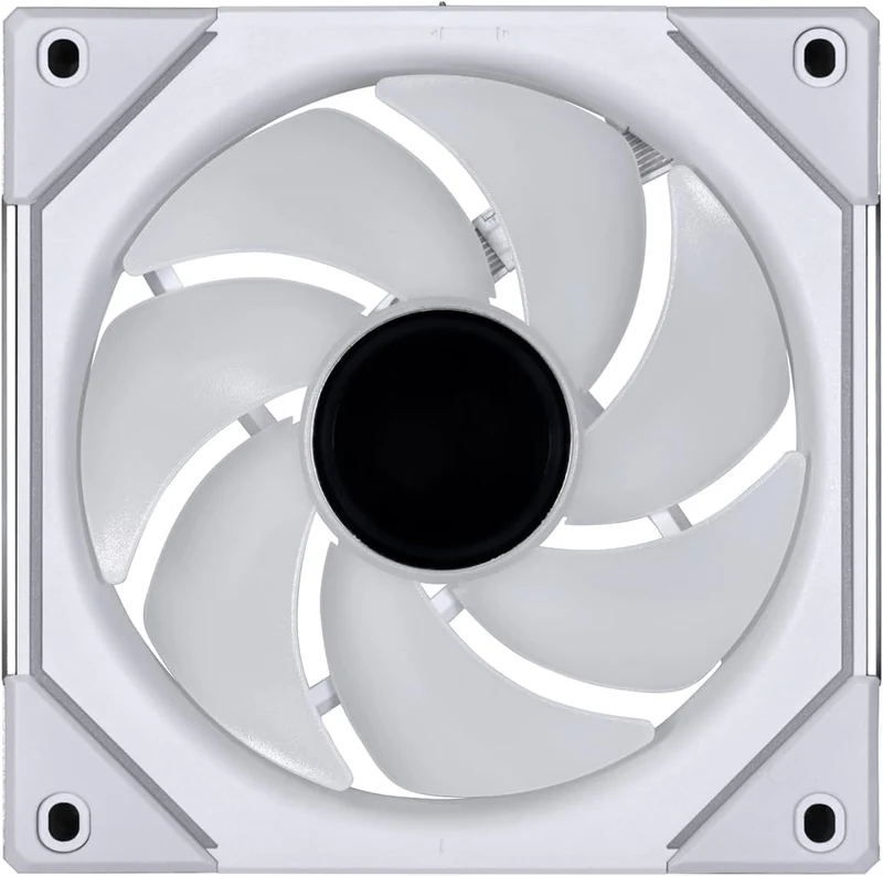 Lian Li Uni Fan SL-Infinity 120 RGB Revolutionized Daisy-Chain ARGB Fan With Controller (Triple Pack) (WHITE) (UF-SLIN120-3W)