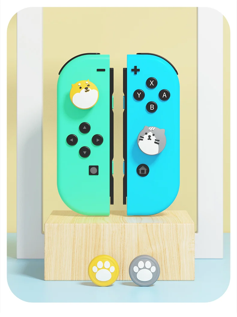 IINE Joy-Con Star Cats Paw Button Cap For Switch / Switch Lite (L680)
