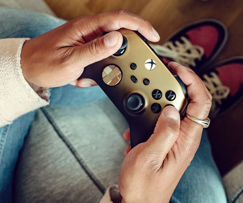 XBOX Wireless Controller Gold Shadow (Asian)
