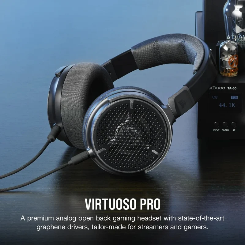 Corsair Virtuoso Pro Open Back Wired Gaming Headset For PC/ Mac/ PS5/PS4/ NSW