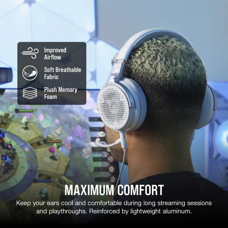 Corsair Virtuoso Pro Open Back Wired Gaming Headset For PC/ Mac/ PS5/PS4/ NSW