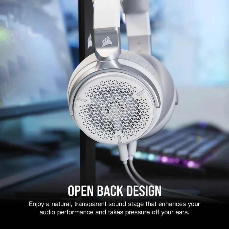 Corsair Virtuoso Pro Open Back Wired Gaming Headset For PC/ Mac/ PS5/PS4/ NSW