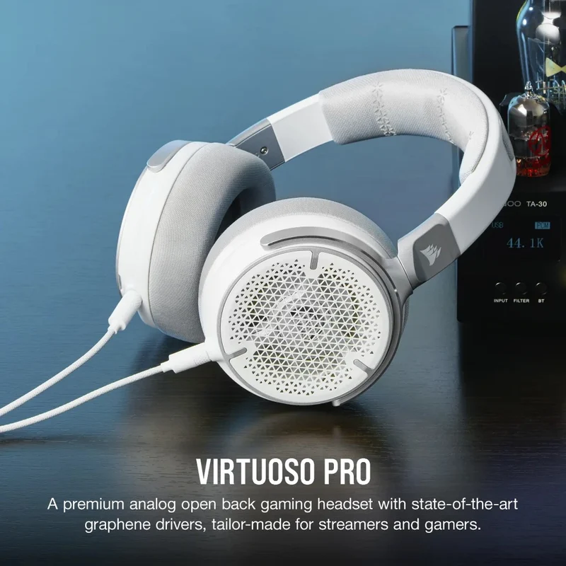 Corsair Virtuoso Pro Open Back Wired Gaming Headset For PC/ Mac/ PS5/PS4/ NSW