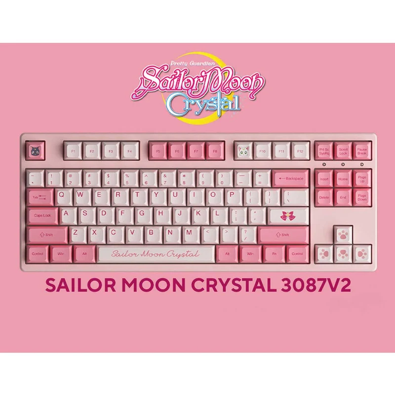 Akko Sailor Moon Crystal 3087V2 Wired Mechanical Keyboard