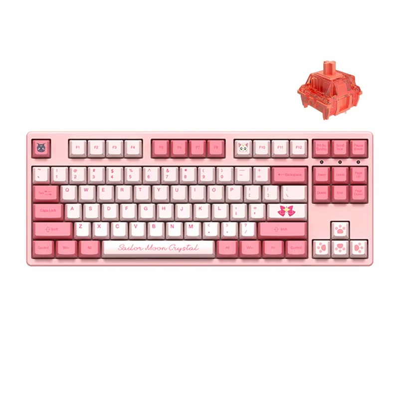 Akko Sailor Moon Crystal 3087V2 Wired Mechanical Keyboard