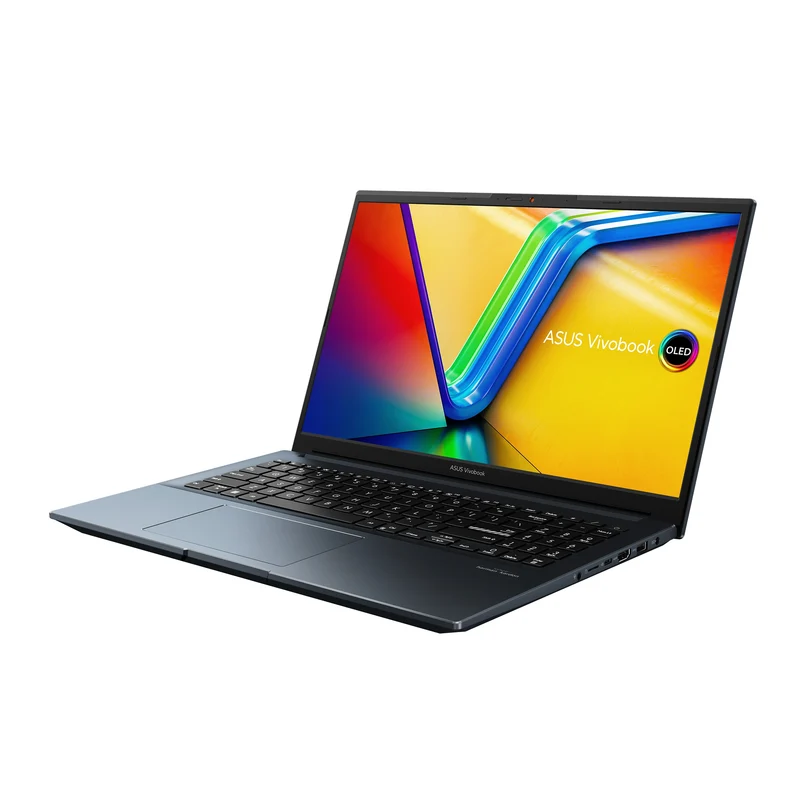 Asus Vivobook M6500XU-MA079WS Laptop (Quiet Blue) | 15.6" OLED (2880X1620) | Ryzen 9 7940HS | 16GB RAM | 1TB SSD | RTX4050 | Windows 11 Home | MS Office Home & Student 2021 | Asus BP1504 Casual Backpack