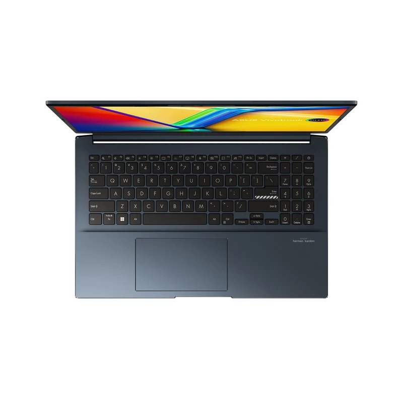 Asus Vivobook M6500XU-MA079WS Laptop (Quiet Blue) | 15.6" OLED (2880X1620) | Ryzen 9 7940HS | 16GB RAM | 1TB SSD | RTX4050 | Windows 11 Home | MS Office Home & Student 2021 | Asus BP1504 Casual Backpack