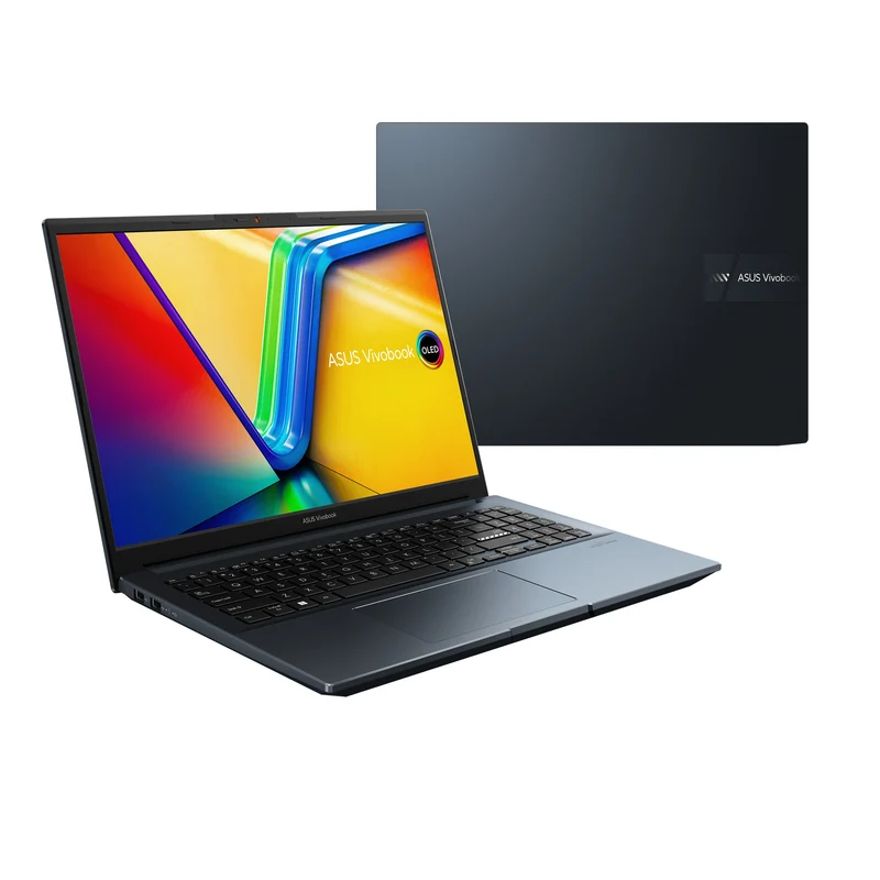 Asus Vivobook M6500XU-MA079WS Laptop (Quiet Blue) | 15.6" OLED (2880X1620) | Ryzen 9 7940HS | 16GB RAM | 1TB SSD | RTX4050 | Windows 11 Home | MS Office Home & Student 2021 | Asus BP1504 Casual Backpack