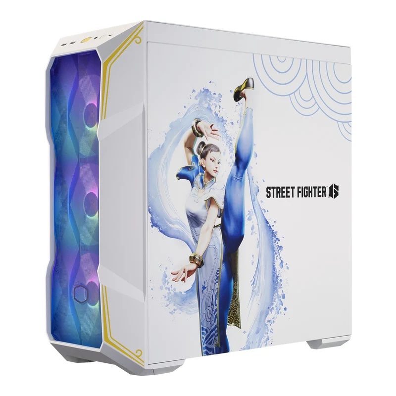 Cooler Master Masterbox TD500 Mesh V2 Mid-Tower Gaming Case (White)