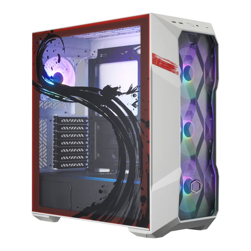 Cooler Master Masterbox TD500 Mesh V2 Mid-Tower Gaming Case (White)