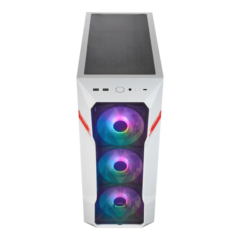 Cooler Master Masterbox TD500 Mesh V2 Mid-Tower Gaming Case (White)