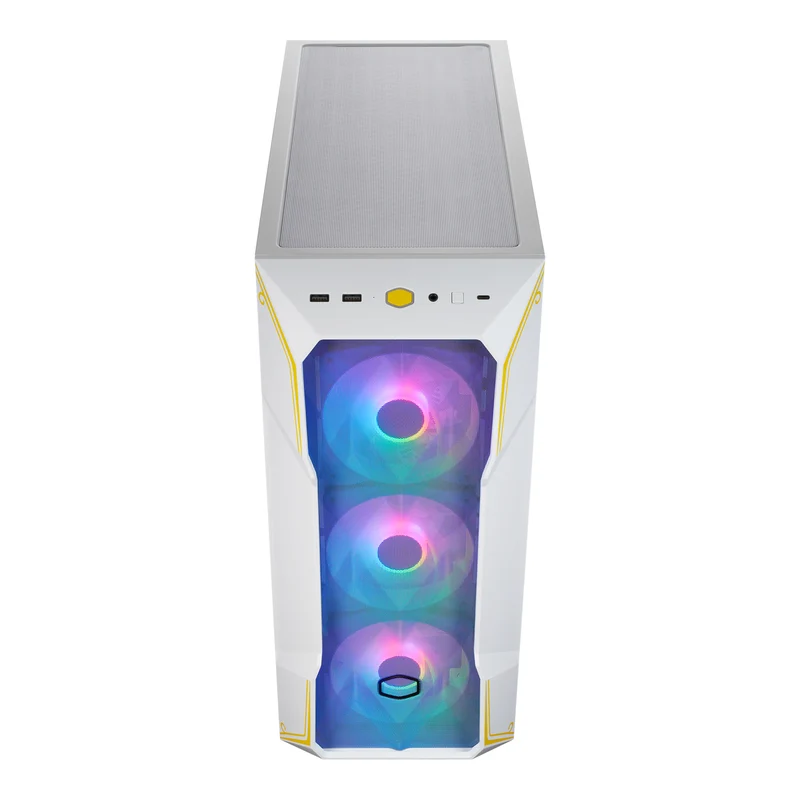 Cooler Master Masterbox TD500 Mesh V2 Mid-Tower Gaming Case (White)