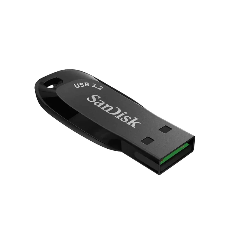 Sandisk Ultra Shift 128GB USB 3.2 Gen 1 Flash Drive (Black, Cattleya Orchid Purple, Bachelor Button Blue, Evening Primrose Green)