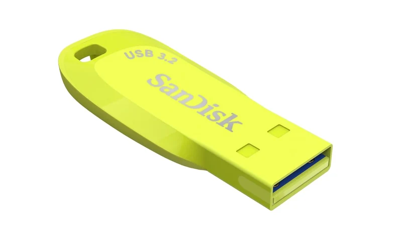Sandisk Ultra Shift 128GB USB 3.2 Gen 1 Flash Drive (Black, Cattleya Orchid Purple, Bachelor Button Blue, Evening Primrose Green)