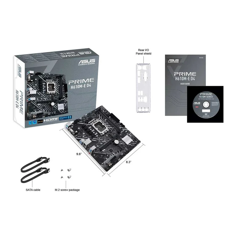 Asus Prime H610M-E D4 Motherboard