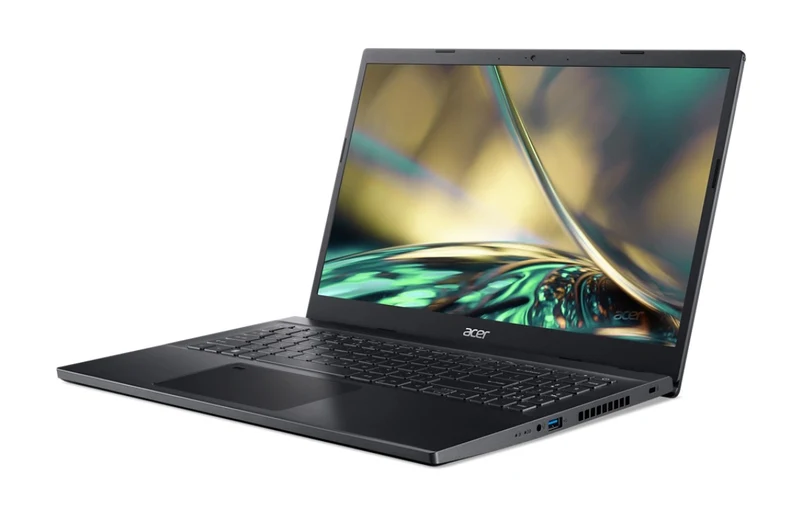 Acer Aspire 7 A715-76G-5188 Laptop (Charcoal Black) | 15.6" FHD 1920x1080 | i5-12450H | 8 GB RAM (32GB MAX.) | 512GB SSD | RTX 2050 | Windows 11 Home | MS Office Home & Student 2021 | Acer Entry Run Rate Backpack E-1620-P