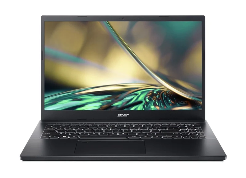 Acer Aspire 7 A715-76G-5188 Laptop (Charcoal Black) | 15.6" FHD 1920x1080 | i5-12450H | 8 GB RAM (32GB MAX.) | 512GB SSD | RTX 2050 | Windows 11 Home | MS Office Home & Student 2021 | Acer Entry Run Rate Backpack E-1620-P