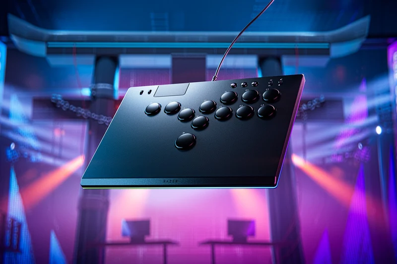 Razer Kitsune All-Button Optical Arcade Controller For PS5 & PC (Black, SF6 Cammy Edition, SF6 Chun-Li Edition)