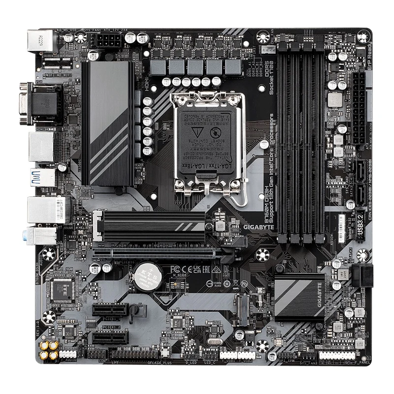 Gigabyte B760M DS3H DDR5 Ultra Durable Motherboard