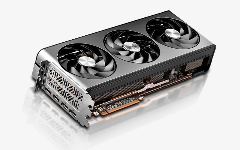 Sapphire Nitro + AMD Radeon RX 7800 XT Gaming OC 16GB GDDR6 Dual HDMI/Dual DP Graphics Card