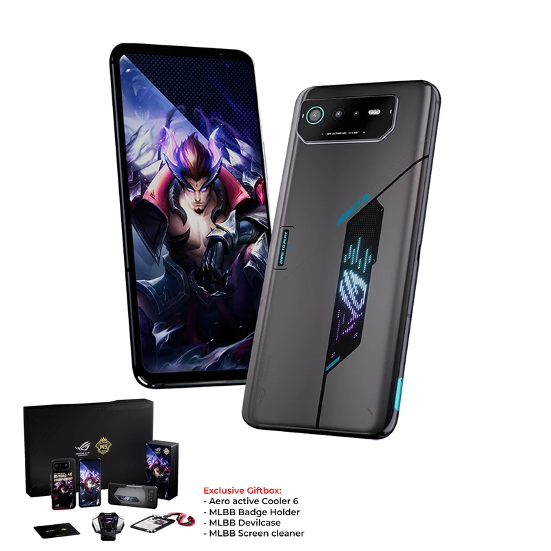 Asus ROG Phone 6D Mobile Legends Bang Bang Edition 12GB + 256GB (Space Gray) + M5 World Championship Giftbox