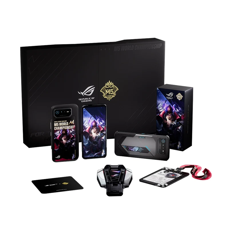 Asus ROG Phone 6D Mobile Legends Bang Bang Edition 12GB + 256GB (Space Gray) + M5 World Championship Giftbox