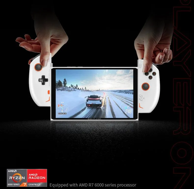 Onexplayer 2 AMD Ryzen 7 6800U 16GB RAM + 1TB SSD Handheld Game Console (White)