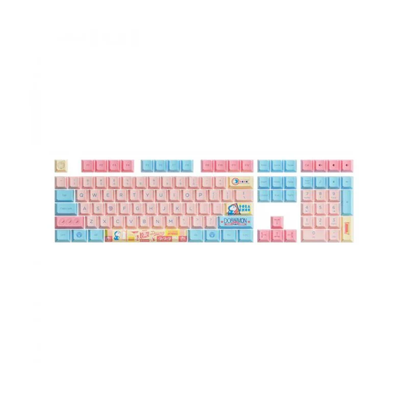 Akko Doraemon Macaron Keycap Set Cherry Profile 136 Keys