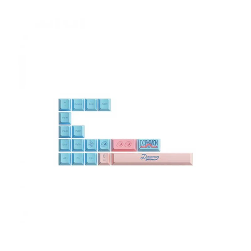 Akko Doraemon Macaron Keycap Set Cherry Profile 136 Keys