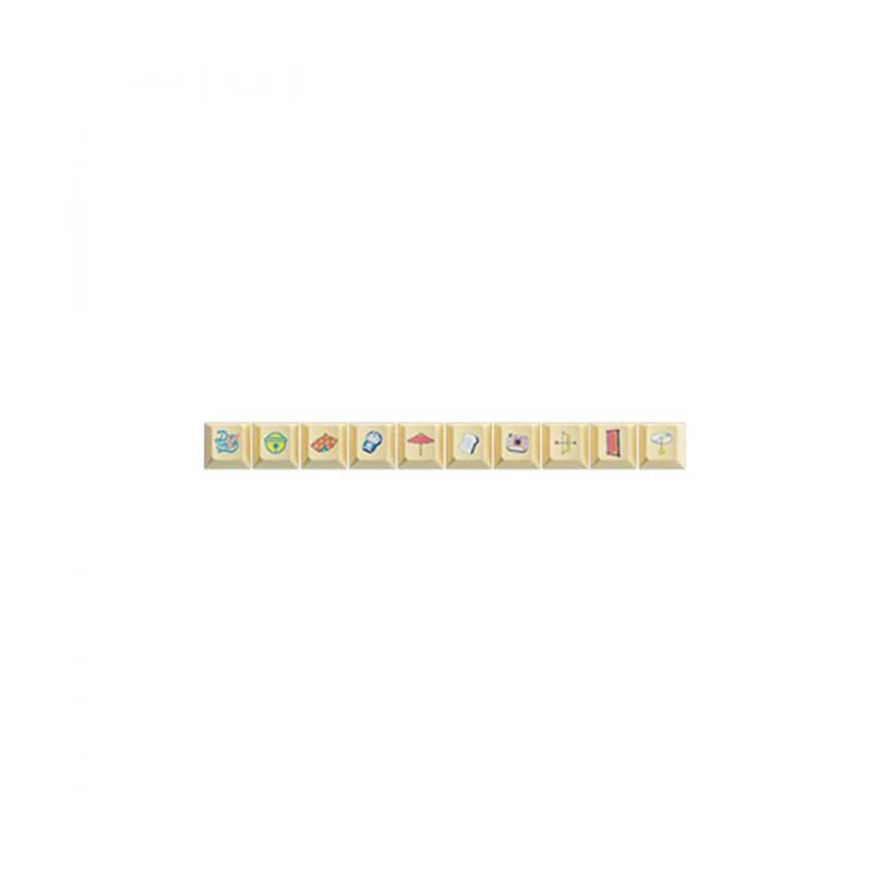 Akko Doraemon Macaron Keycap Set Cherry Profile 136 Keys