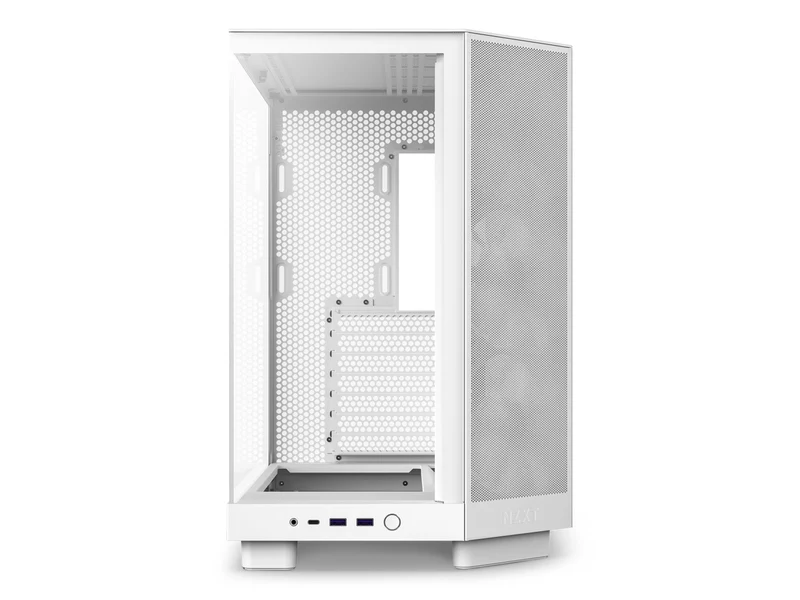 NZXT H6 Flow RGB Compact Dual-Chamber ATX Mid-Tower Airflow Case With RGB Fans