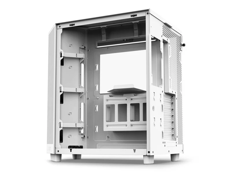 NZXT H6 Flow RGB Compact Dual-Chamber ATX Mid-Tower Airflow Case With RGB Fans