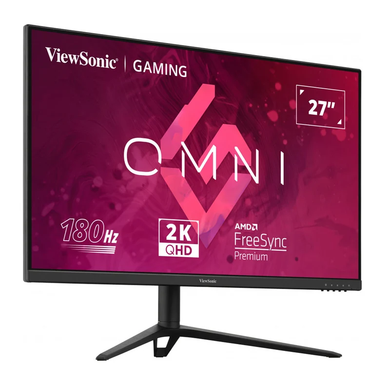 Viewsonic Omni VX2728J-2K 27" (2560X1440) 180HZ 0.5MS QHD IPS With Height, Swivel, Rotate/Pivot Adjustments Gaming Monitor With AMD Freesync Premium