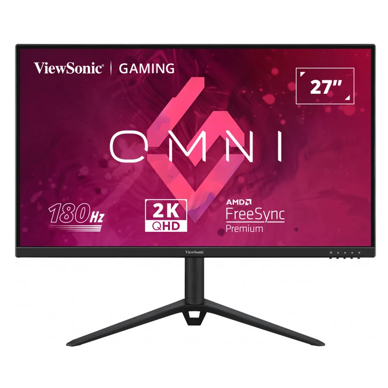 Viewsonic Omni VX2728J-2K 27" (2560X1440) 180HZ 0.5MS QHD IPS With Height, Swivel, Rotate/Pivot Adjustments Gaming Monitor With AMD Freesync Premium