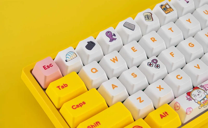 Akko Dorami 3068V2 BT5.0 RGB Hot-Swappable Mechanical Keyboard (Akko CS Ocean Blue)