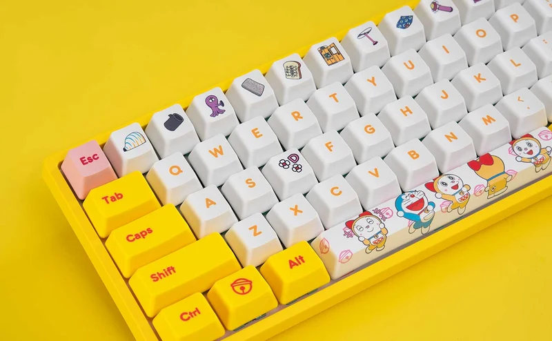 Akko Dorami 3068V2 BT5.0 RGB Hot-Swappable Mechanical Keyboard (Akko CS Ocean Blue)