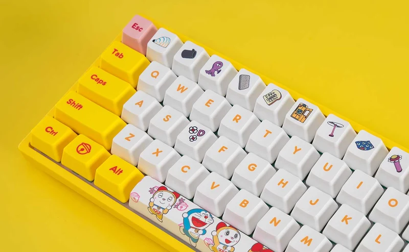Akko Dorami 3068V2 BT5.0 RGB Hot-Swappable Mechanical Keyboard (Akko CS Ocean Blue)