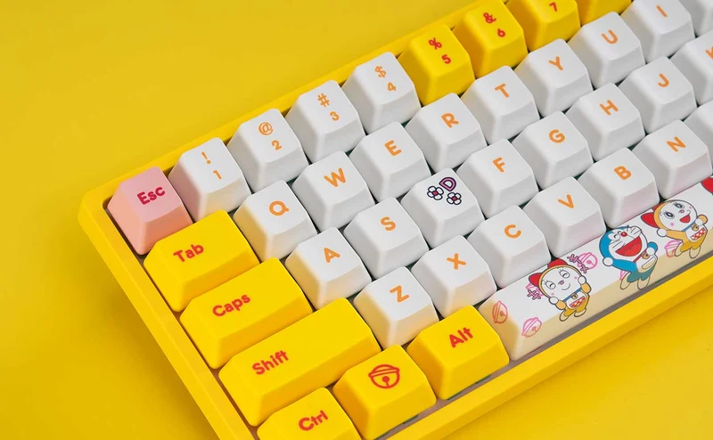 Akko Dorami 3068V2 BT5.0 RGB Hot-Swappable Mechanical Keyboard (Akko CS Ocean Blue)