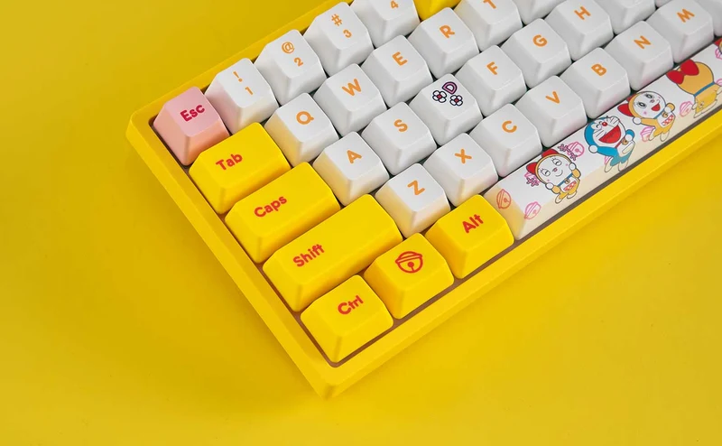 Akko Dorami 3068V2 BT5.0 RGB Hot-Swappable Mechanical Keyboard (Akko CS Ocean Blue)