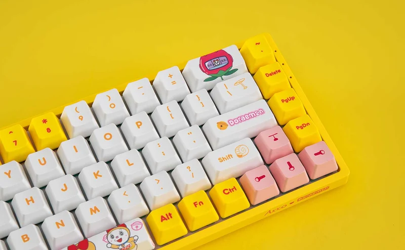 Akko Dorami 3068V2 BT5.0 RGB Hot-Swappable Mechanical Keyboard (Akko CS Ocean Blue)