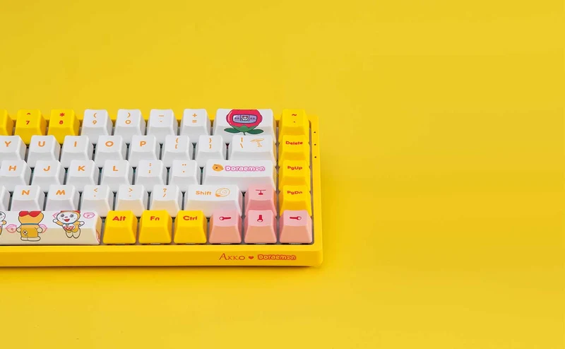 Akko Dorami 3068V2 BT5.0 RGB Hot-Swappable Mechanical Keyboard (Akko CS Ocean Blue)