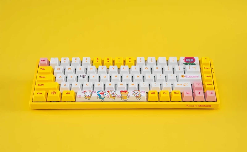 Akko Dorami 3068V2 BT5.0 RGB Hot-Swappable Mechanical Keyboard (Akko CS Ocean Blue)