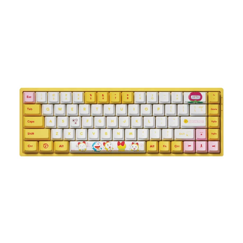 Akko Dorami 3068V2 BT5.0 RGB Hot-Swappable Mechanical Keyboard (Akko CS Ocean Blue)