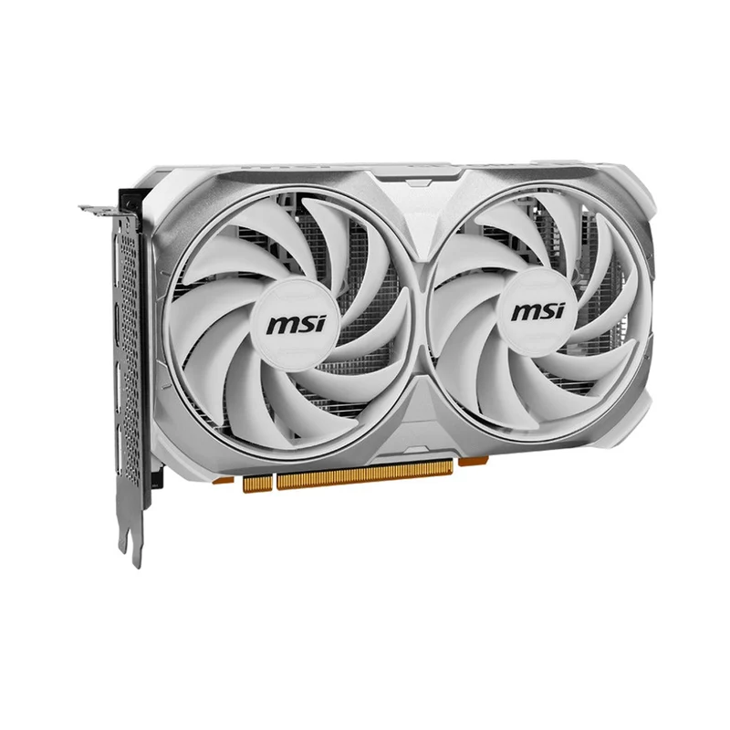 MSI GeForce RTX 4060 Ventus 2X 8G OC GDDR6 Graphics Card (White)